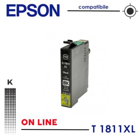 Epson T1811 XL Cartuccia Compatibile Nero