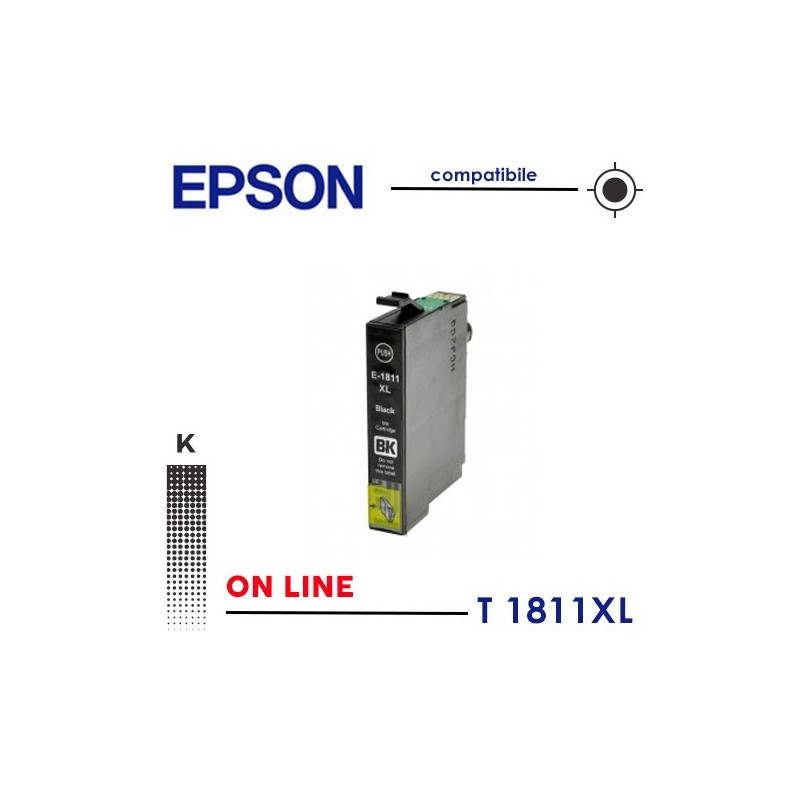 Epson T1811 XL Cartuccia Compatibile Nero