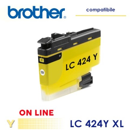 Brother LC424 Giallo Cartuccia Compatibile