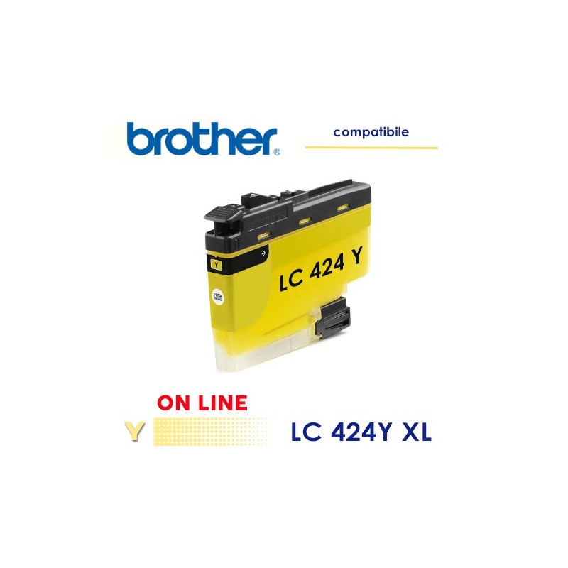 Brother LC424 Giallo Cartuccia Compatibile