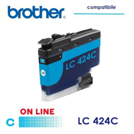 Brother LC424 Ciano Cartuccia Compatibile