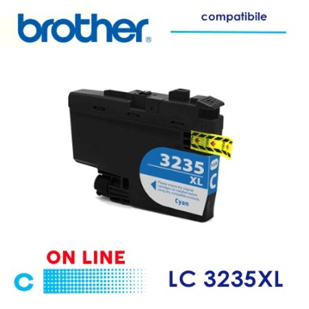 Brother LC3235XL Cartuccia Compatibile Ciano
