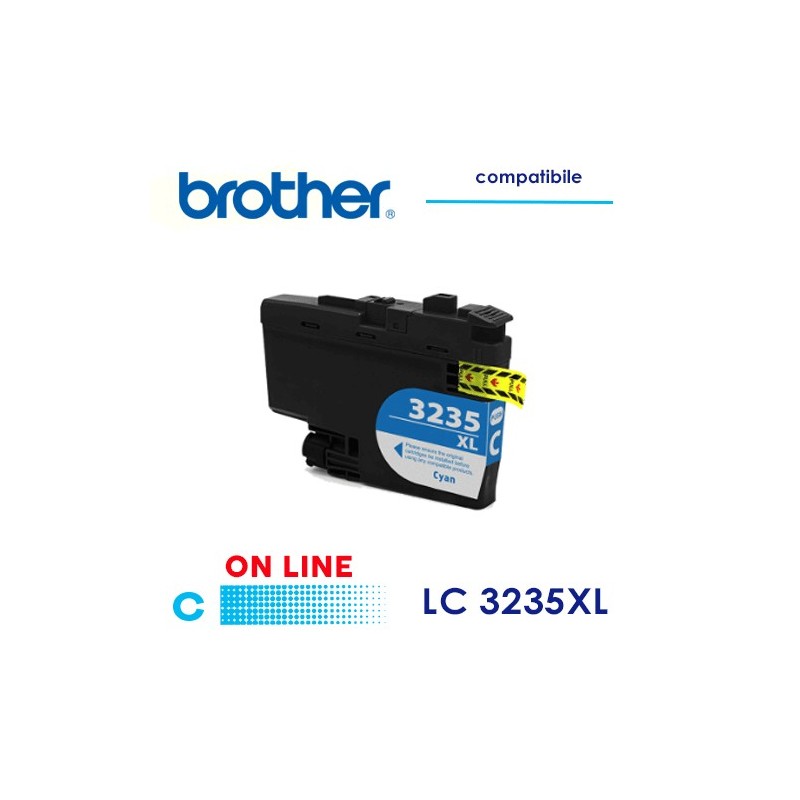 Brother LC3235XL Cartuccia Compatibile Ciano