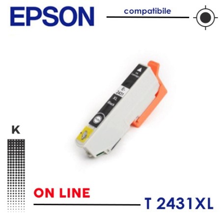 Epson T2431 XL Cartuccia Compatibile  Nero