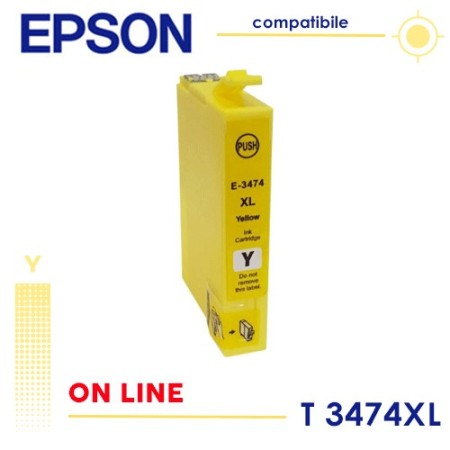 Epson T3474  Cartuccia Compatibile Giallo