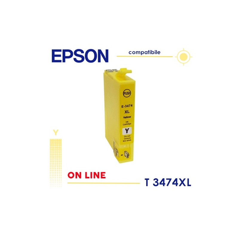 Epson T3474  Cartuccia Compatibile Giallo