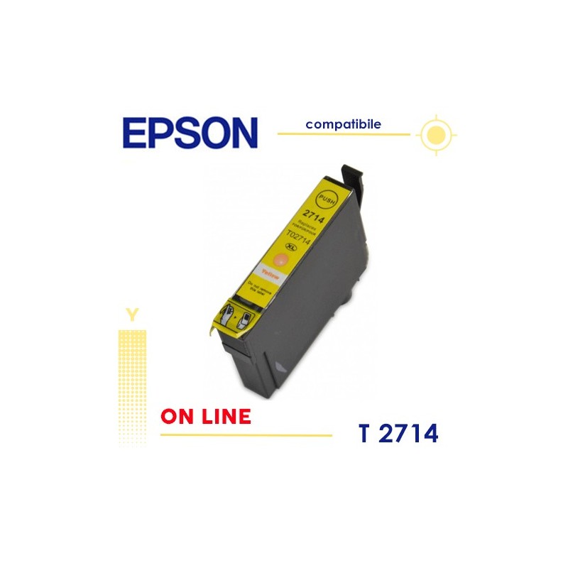 Epson T02714  Cartuccia Compatibile Giallo