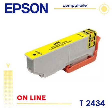 Epson T2434 XL Cartuccia Compatibile  Giallo