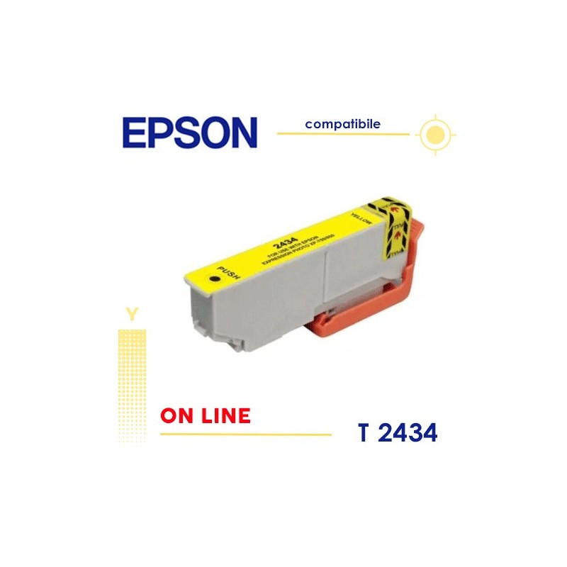 Epson T2434 XL Cartuccia Compatibile  Giallo