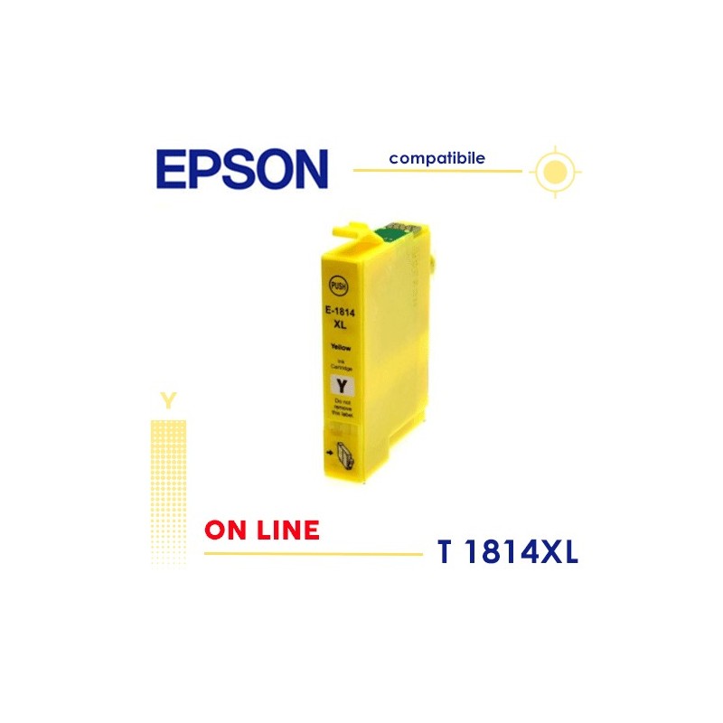 Epson T1814 XL Cartuccia Compatibile Giallo