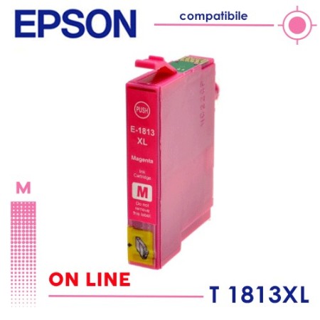 Epson T1813 XL  Cartuccia Compatibile Magenta