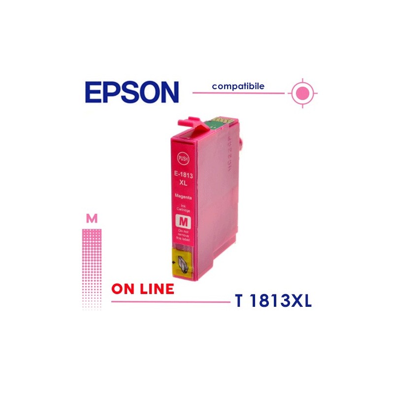 Epson T1813 XL  Cartuccia Compatibile Magenta