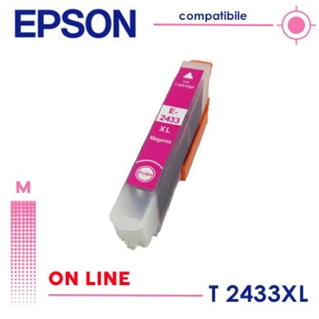Epson T2433 XL Cartuccia Compatibile  Magenta