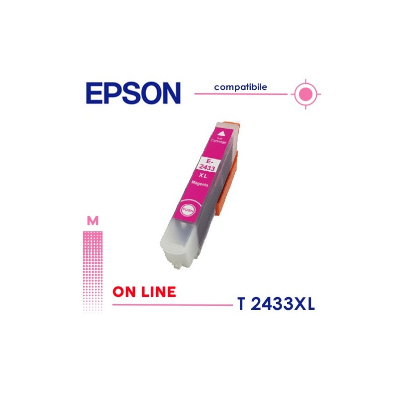 Epson T2433 XL Cartuccia Compatibile  Magenta