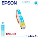 Epson T2432 XL Cartuccia Compatibile Ciano