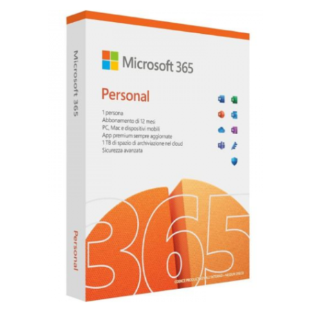 Microsoft 365 Personal | 1 utente - 1 anno | Aggiornamenti inclusi