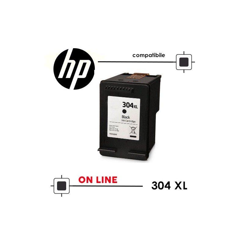 Hp 304XL N9K08AE Nero Compatibile