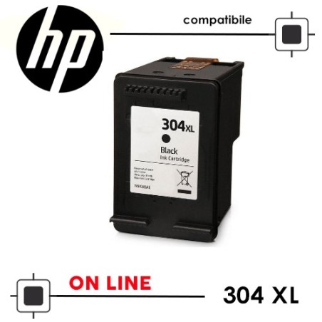 Hp 304XL N9K08AE Nero Compatibile