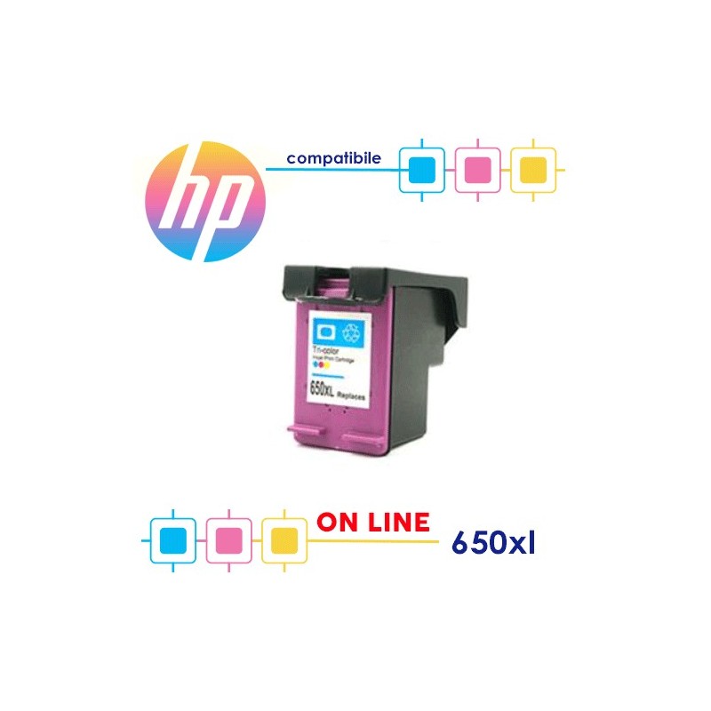 Hp 650xl Color Compatibile