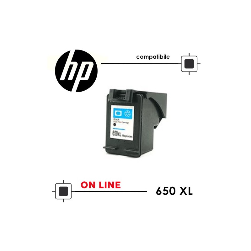 Hp 650xl Nero Compatibile