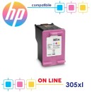 Hp 305XL Colori 3YM63AE Compatibile