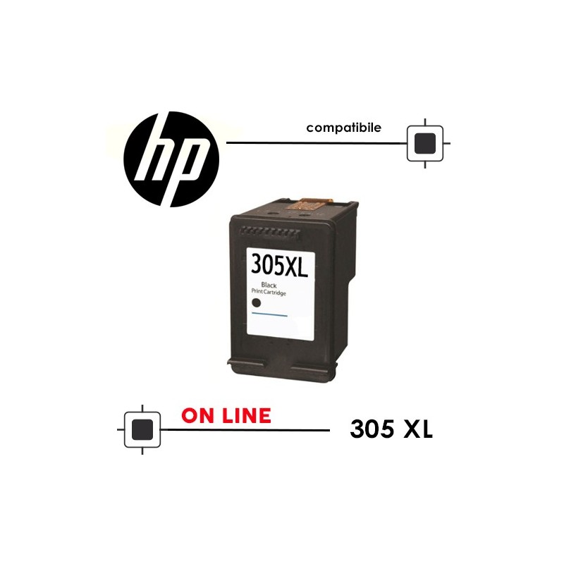 Hp 305XL Nero 3YM62AE Compatibile