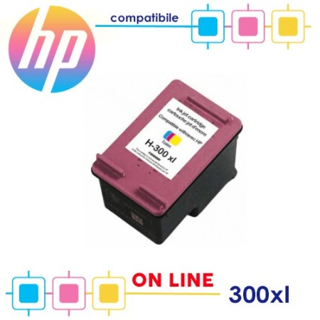 HP 300XL CC643EE Colori Compatibile