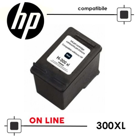 HP 300XL CC641EE Nero Compatibile