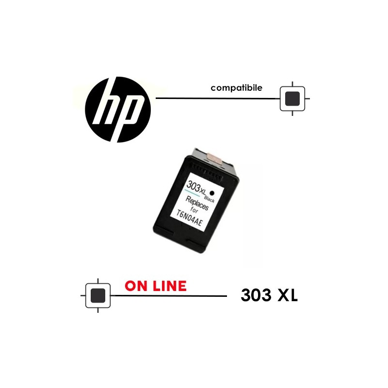 Hp 303XL T6N04AE Nero compatibile