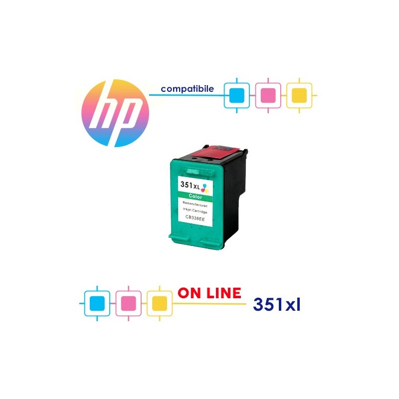 Hp 351XL CB338EE Color Cartuccia Compatibile