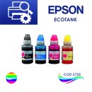 Inchiostro Ecotank multipack L100,L110,L200,L210,L300.L355,L490