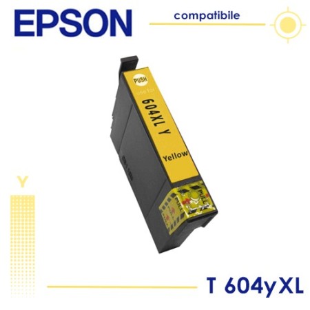 Epson T604XL Giallo Cartuccia Compatibile