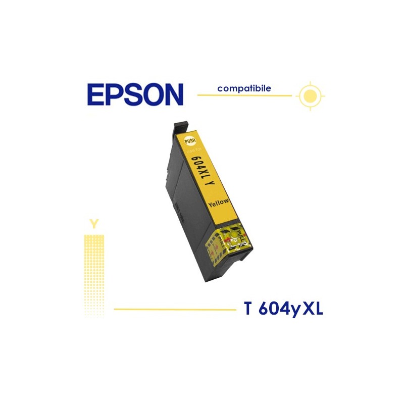 Epson T604XL Giallo Cartuccia Compatibile