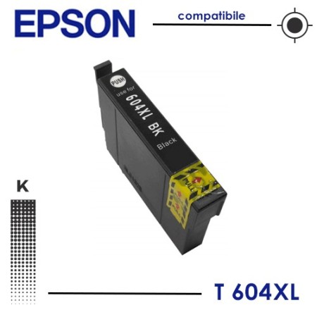 Epson T604XL NeroCartuccia Compatibile