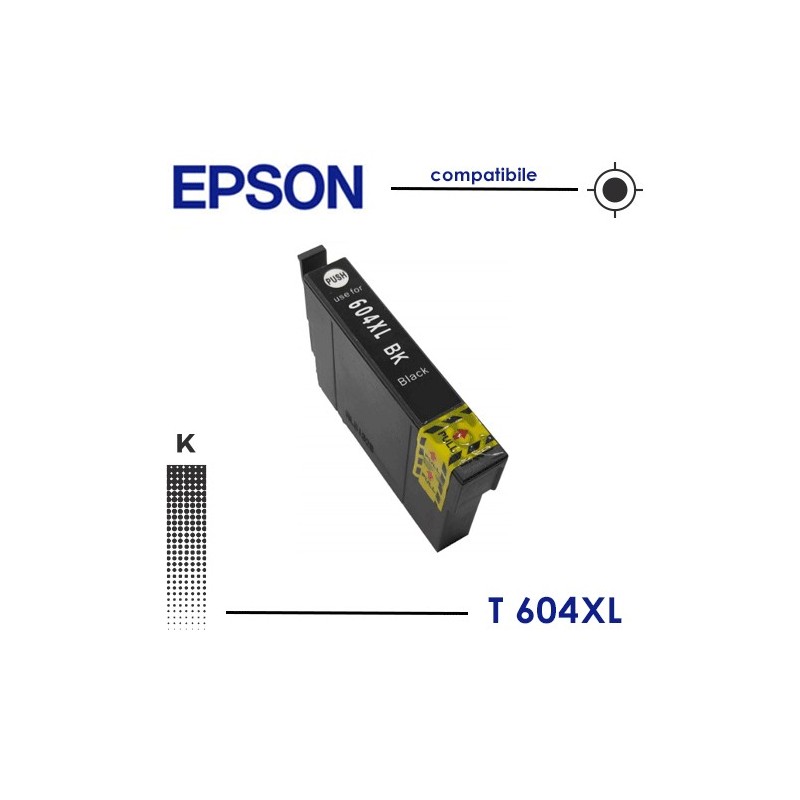 Epson T604XL NeroCartuccia Compatibile