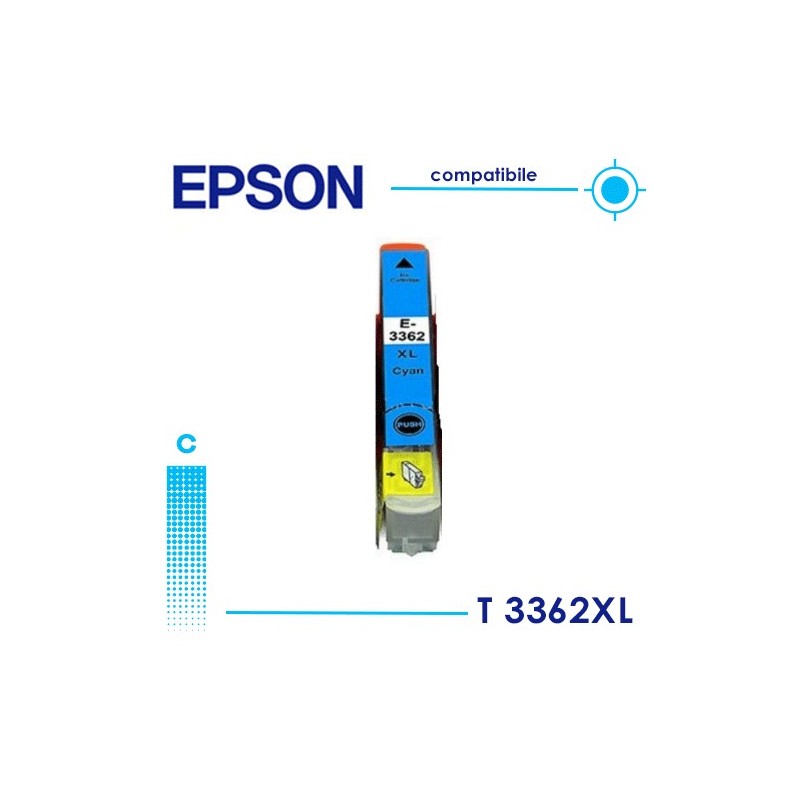 Epson T3351XL Ciano Cartuccia Compatibile