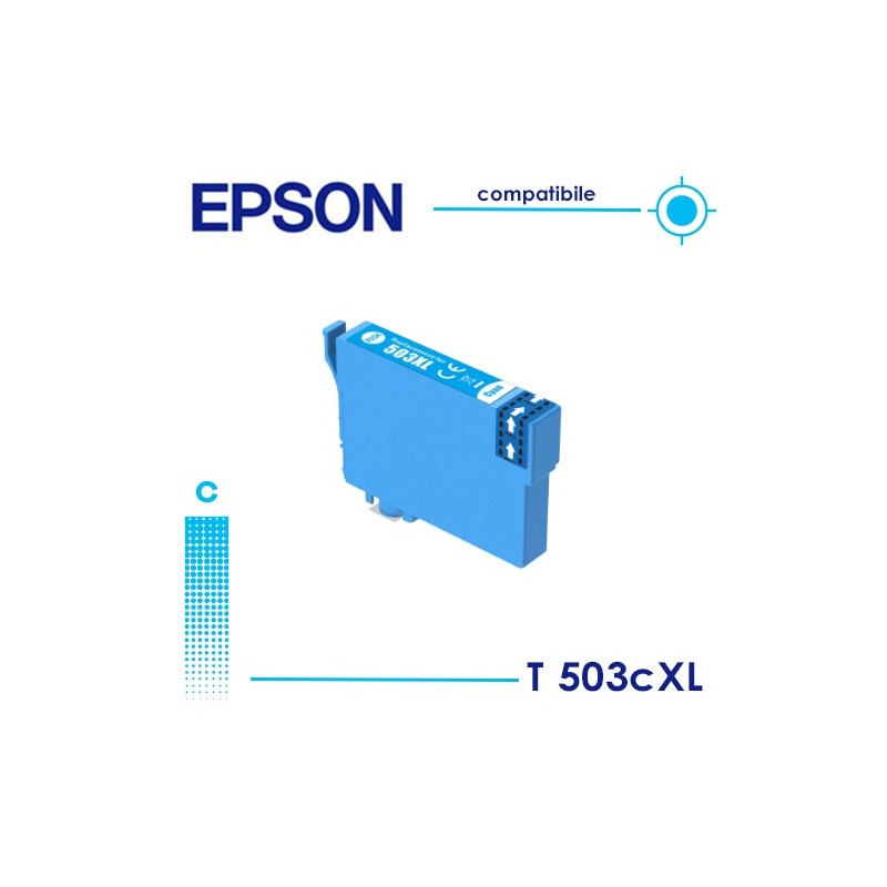 Epson T503XL Ciano Cartuccia Compatibile