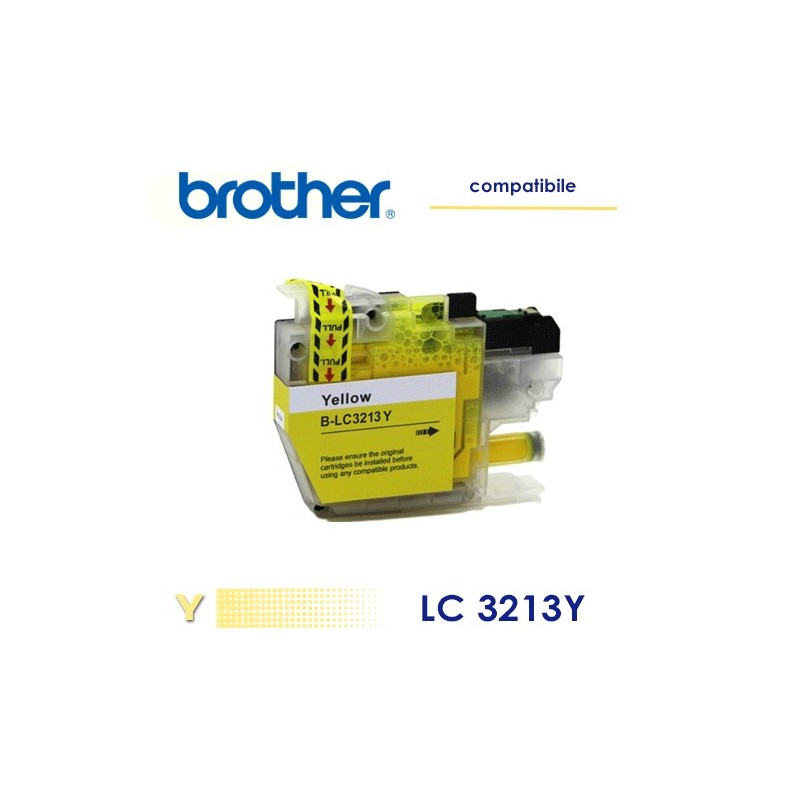 Brother LC3213 Giallo Cartuccia Compatibile per J772DW J774DW J890DW