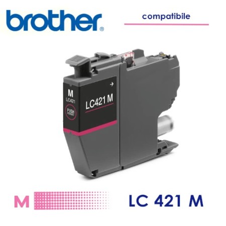 Brother LC421 Magenta Cartuccia Compatibile