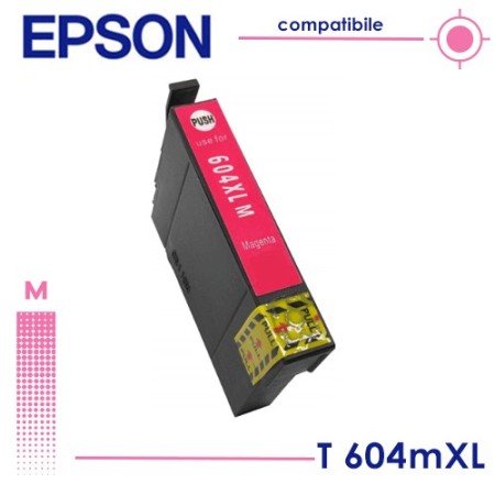 Epson T604XL Magenta Cartuccia Compatibile