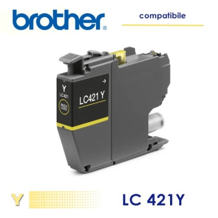 Brother LC421 Giallo Cartuccia Compatibile