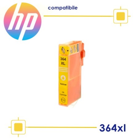 Hp 364XL Giallo Cartuccia Compatibile