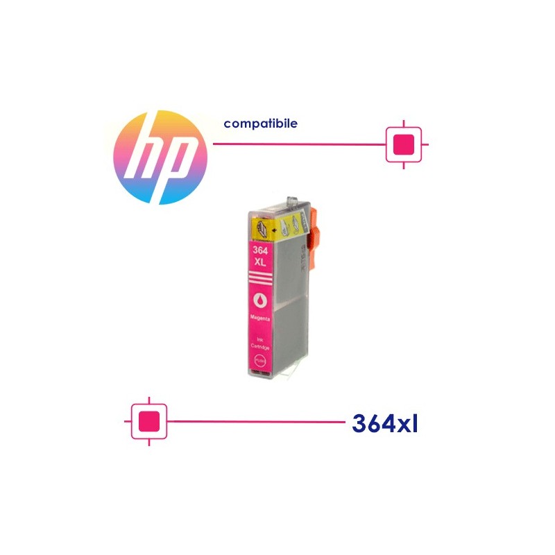 Hp 364XL Magenta Cartuccia Compatibile