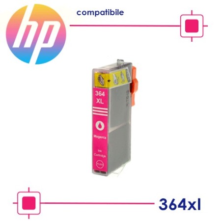 Hp 364XL Magenta Cartuccia Compatibile