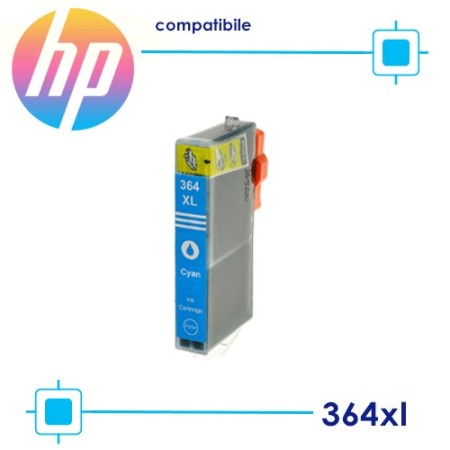 Hp 364XL Ciano Cartuccia Compatibile