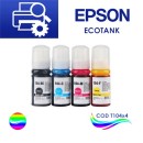 Inchiostro Ecotank multipack L100,L110,L200,L210,L300.L355,L490