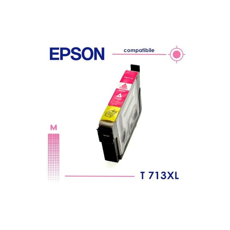 Epson T0713  Cartuccia Compatibile Magenta