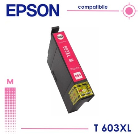 Epson T603XL  Cartuccia Compatibile Magenta