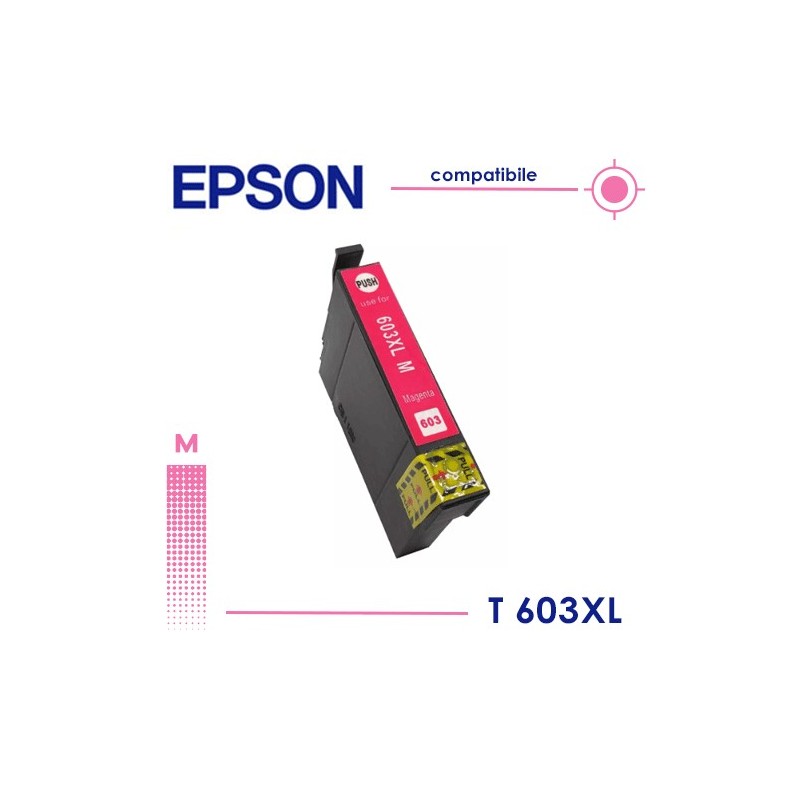 Epson T603XL  Cartuccia Compatibile Magenta