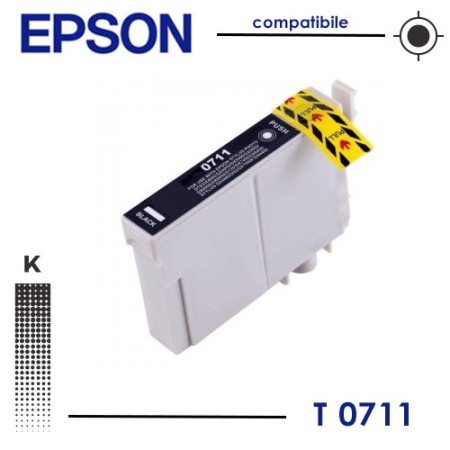 Epson T0711  Cartuccia Compatibile Nero